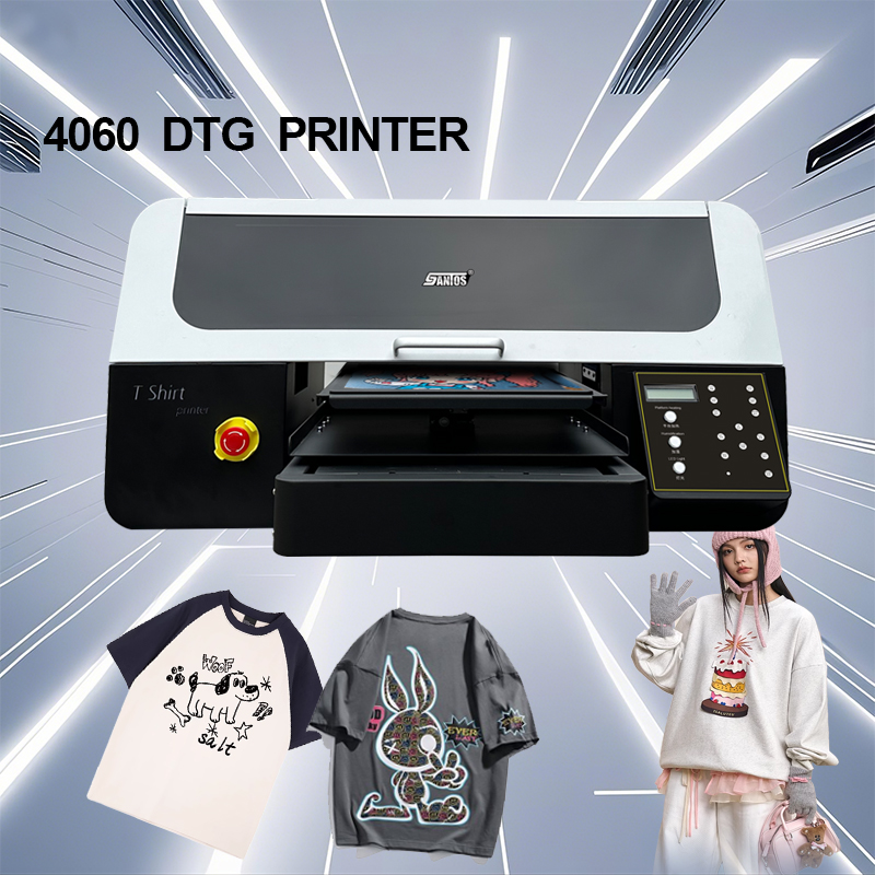 Commercial Dtf Printing Machine - Mesin Printer Digital Kaos Model 4060