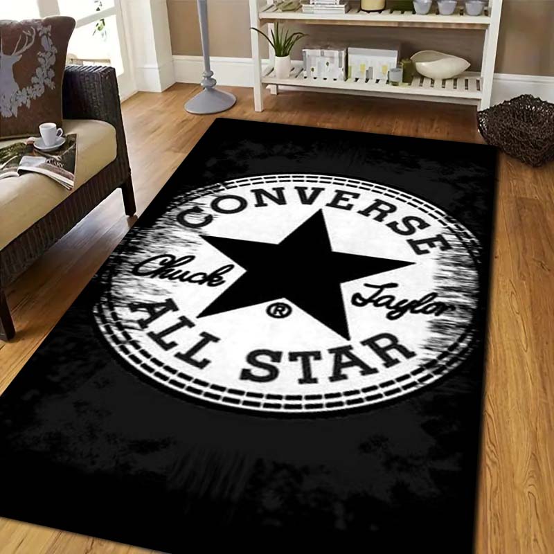 Commercial Printing Inc - C-Converse Karpet Cetak Flanel Lembut Anti