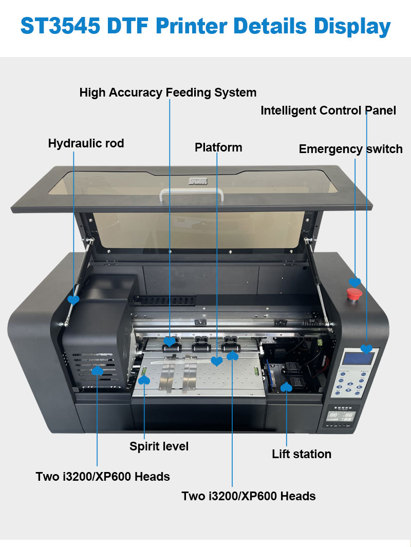 Mesin Cetak DTF A3 30CM Xp600/ - Commercial Dtf Printing Machine ulasan dan harga