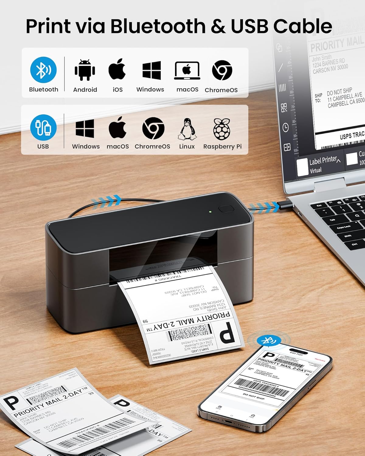 Printer Label Pengiriman Label - Commercial Printing Inc ulasan dan harga