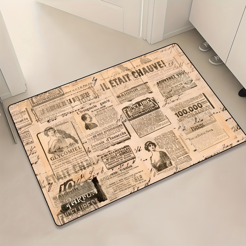 Keset Flanel Cetak Koran Pranc - Commercial Newspaper Printing ulasan dan harga