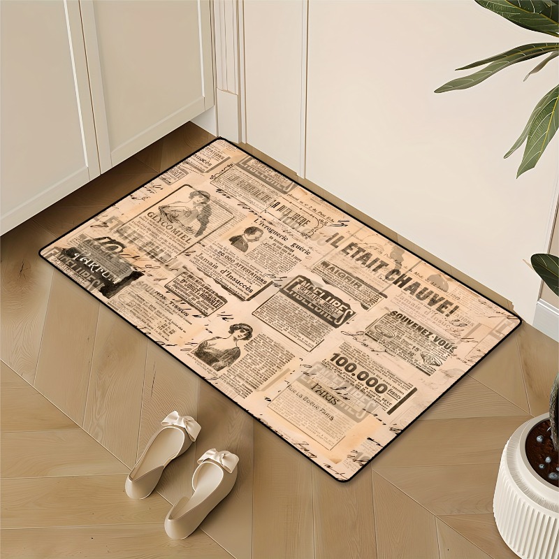 Keset Flanel Cetak Koran Pranc - Commercial Newspaper Printing ulasan dan harga