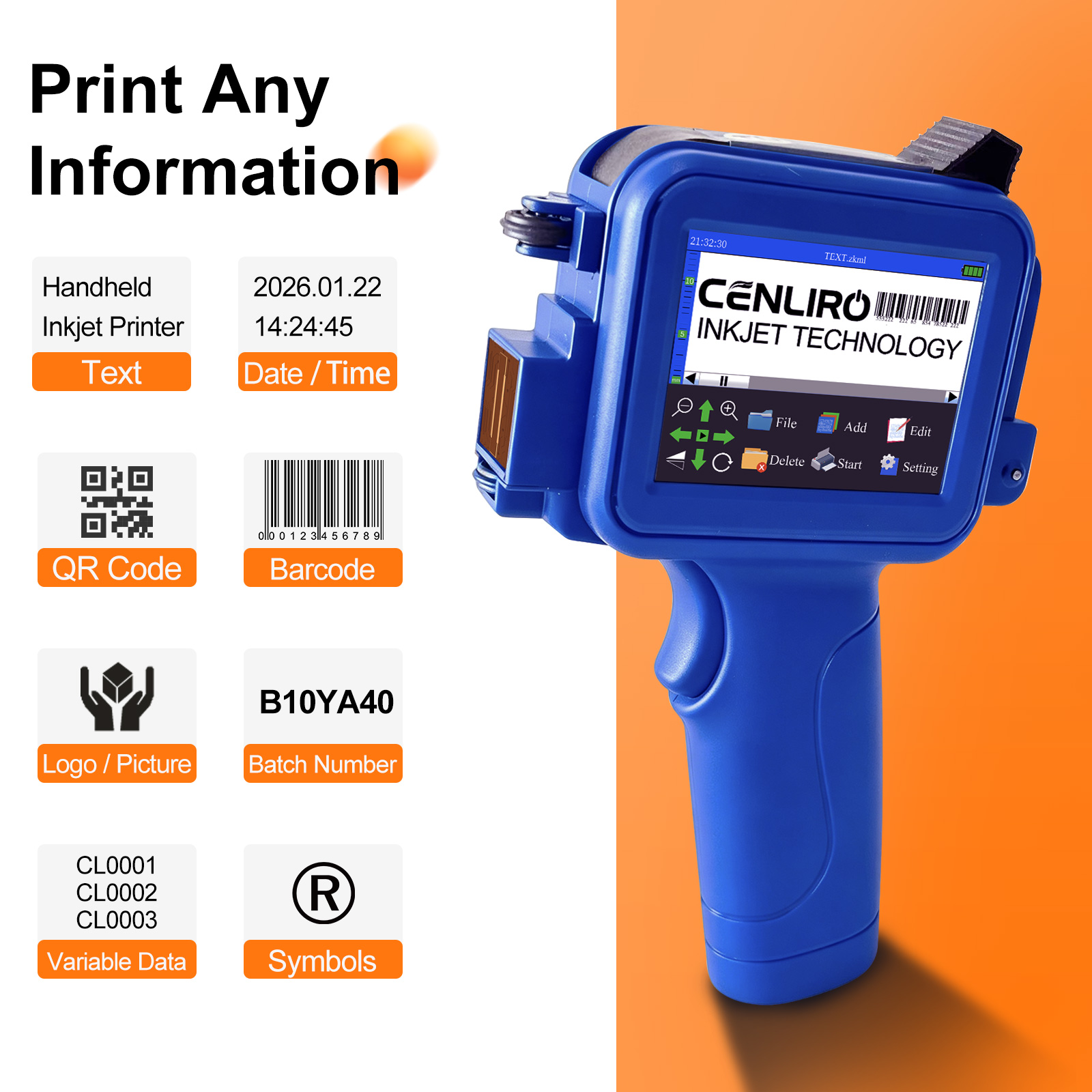 Printer Inkjet Genggam Mini Ce - Commercial Printing Inc ulasan dan harga