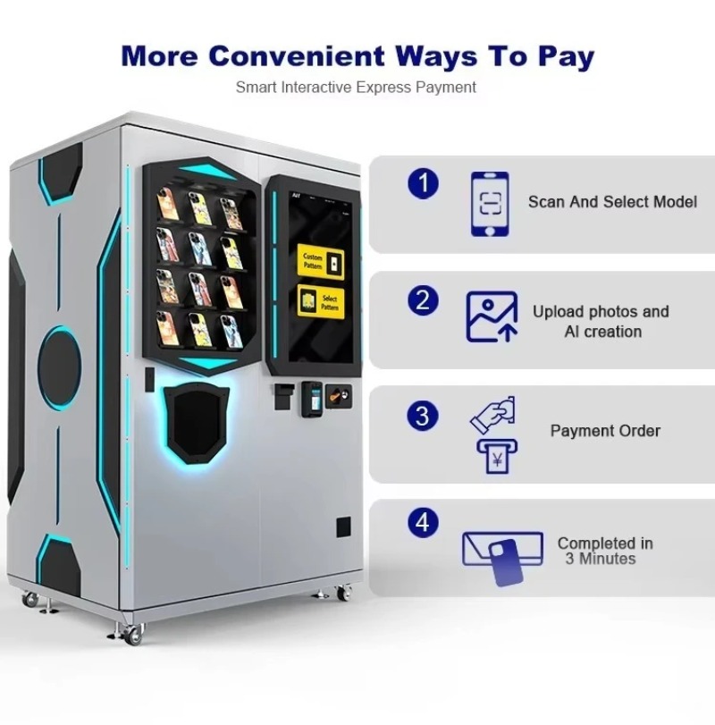 Mesin Penjual Otomatis Casing  - Commercial Uv Printing ulasan dan harga