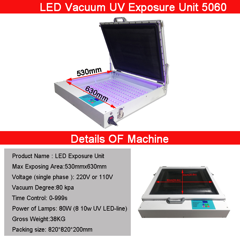Unit Eksposur Layar LED UV Vak - Commercial Uv Printing ulasan dan harga