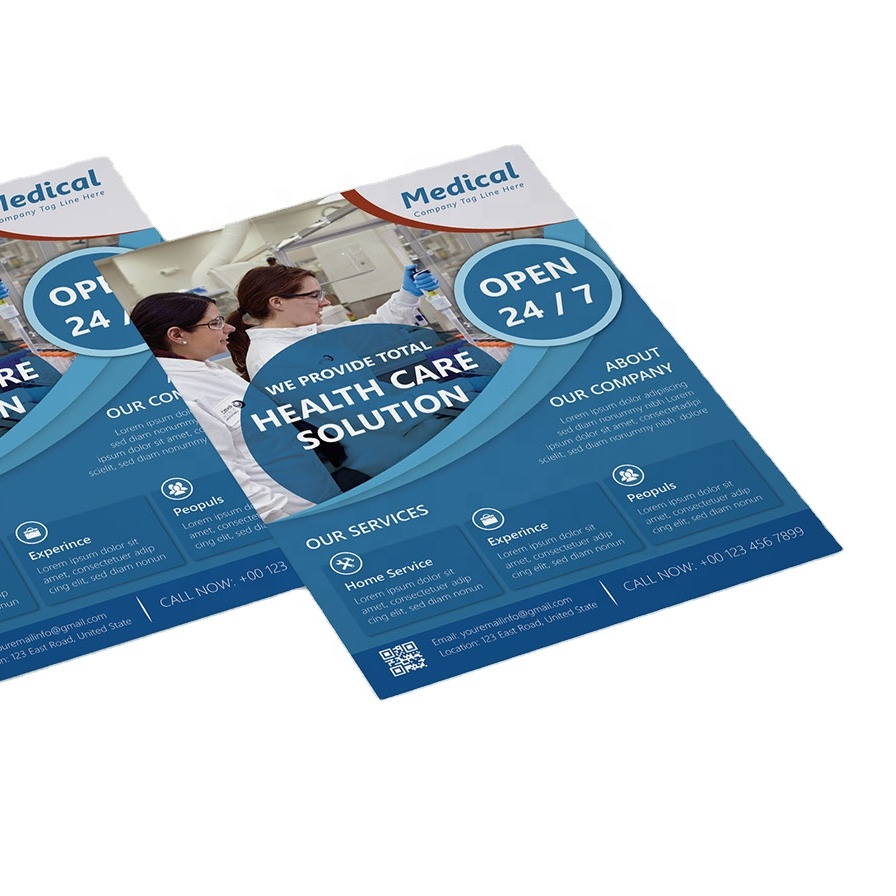 Cetak Flyer Warna Penuh Kustom - Commercial Flyer Printing ulasan dan harga