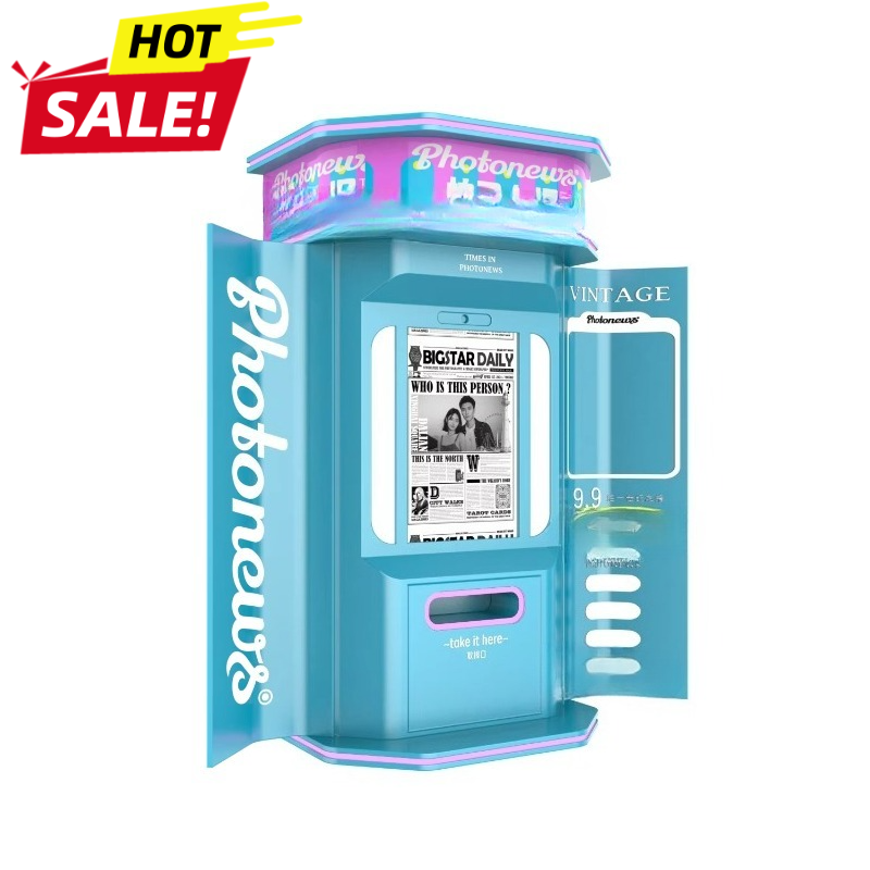 Photo Booth Interaktif Vintage - Commercial Newspaper Printing ulasan dan harga