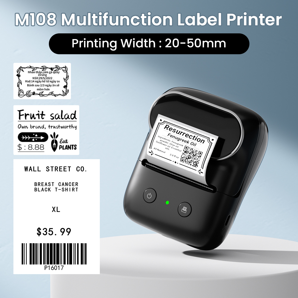 Phomemo M108 Printer Label Por - Commercial Printing Inc ulasan dan harga